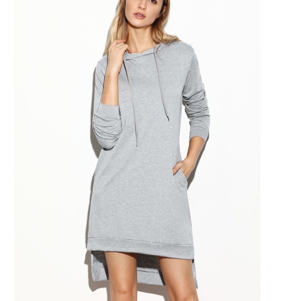 Unbranded Hooded T-shirt Dress - Picture 1 of 7